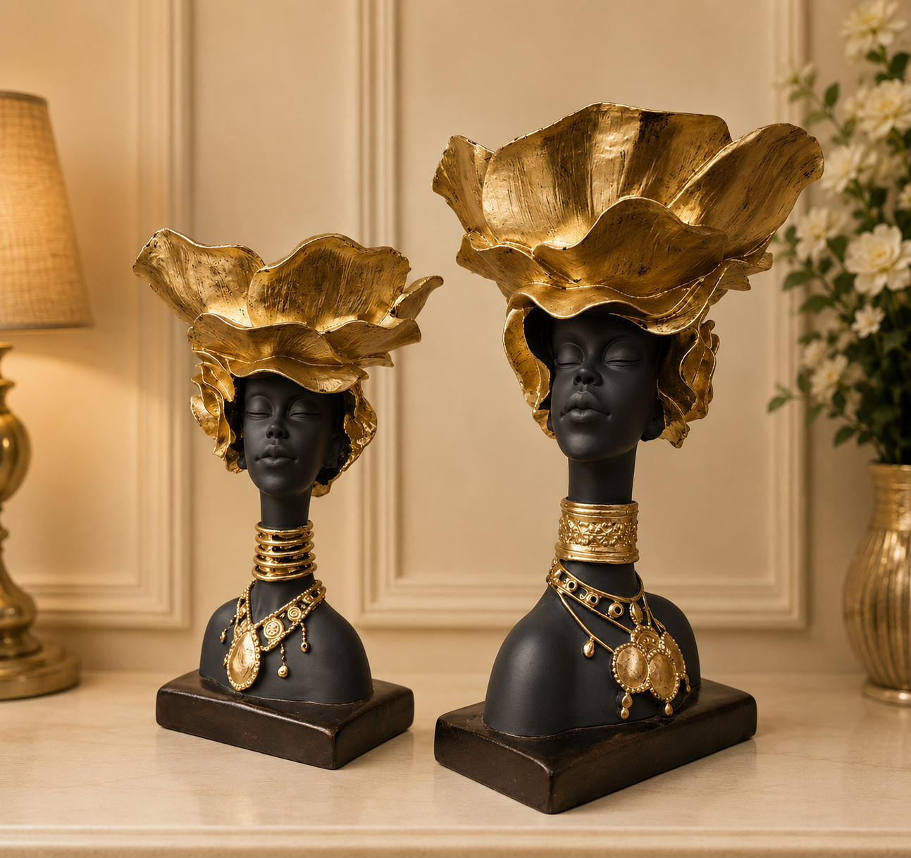 Sculptural Table Accent